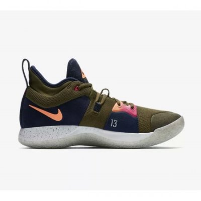 Nike Erkek Pg 2 Acg Ep Zeytin Yeşili Basketbol Ayakkabısı Türkiye - 0NW8HHT2